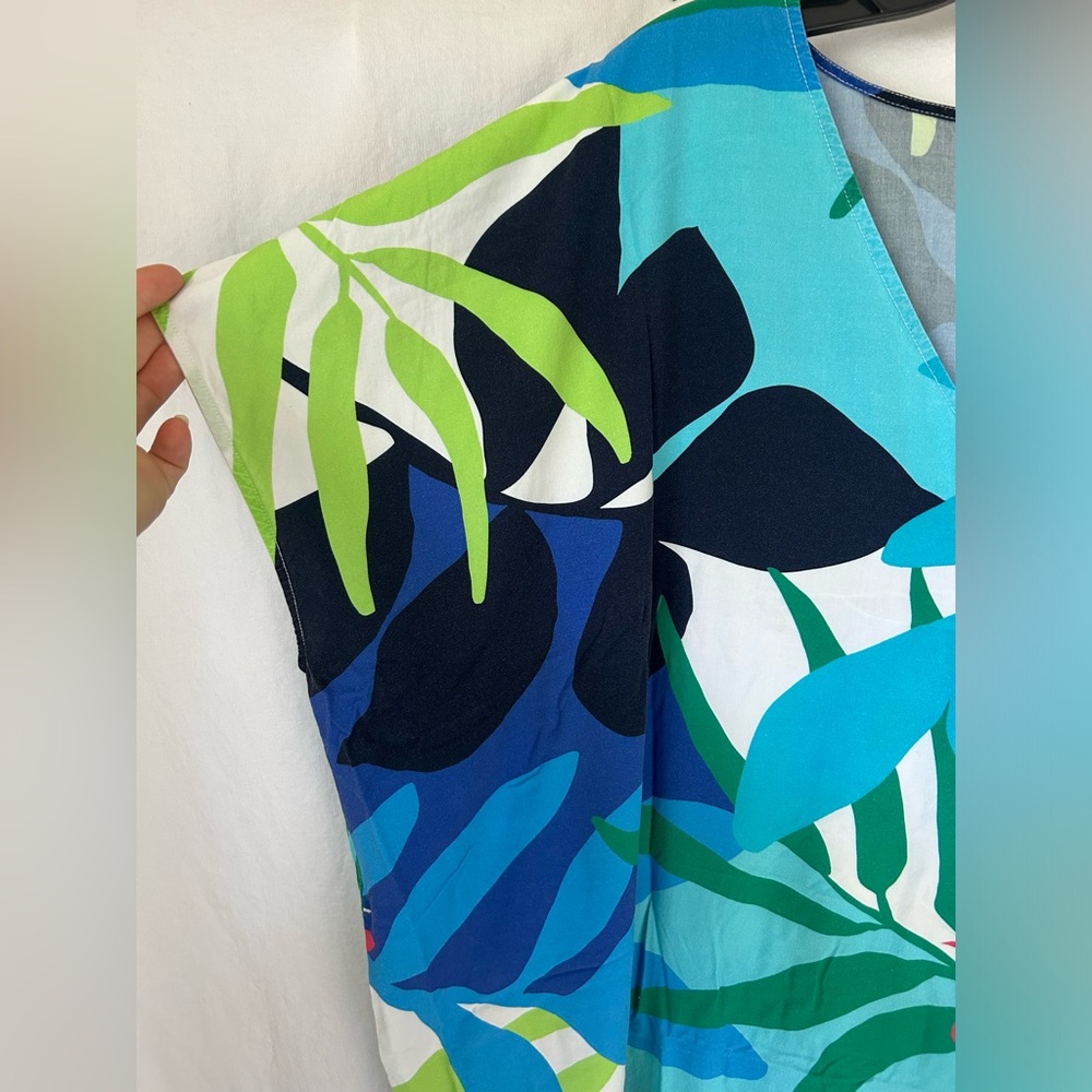 Tommy Bahama Paloma Palms Kaftan Tunic - Picture 9 of 13